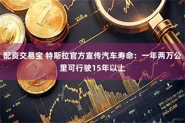 配资交易宝 特斯拉官方宣传汽车寿命：一年两万公里可行驶15年以上