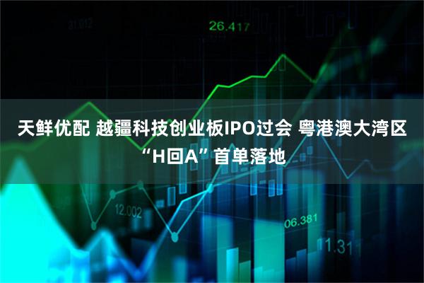 天鲜优配 越疆科技创业板IPO过会 粤港澳大湾区“H回A”首单落地